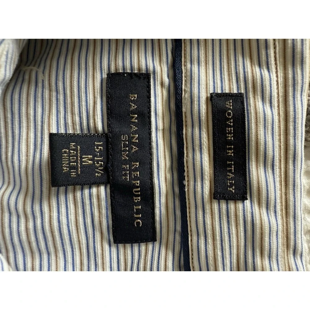 Banana‎ Republic Men's Slim Fit Dress Shirt Size M
